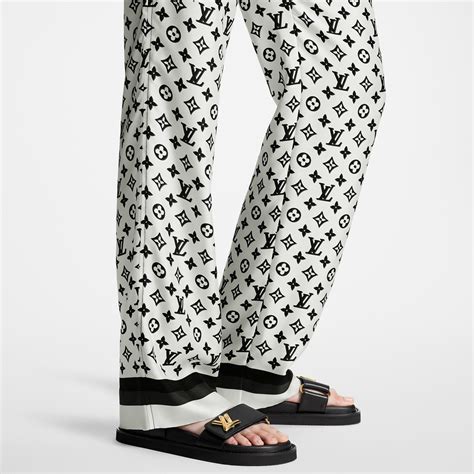 louis vuitton pajama set price|3D Monogram Stripe Accent Pajama Pants .